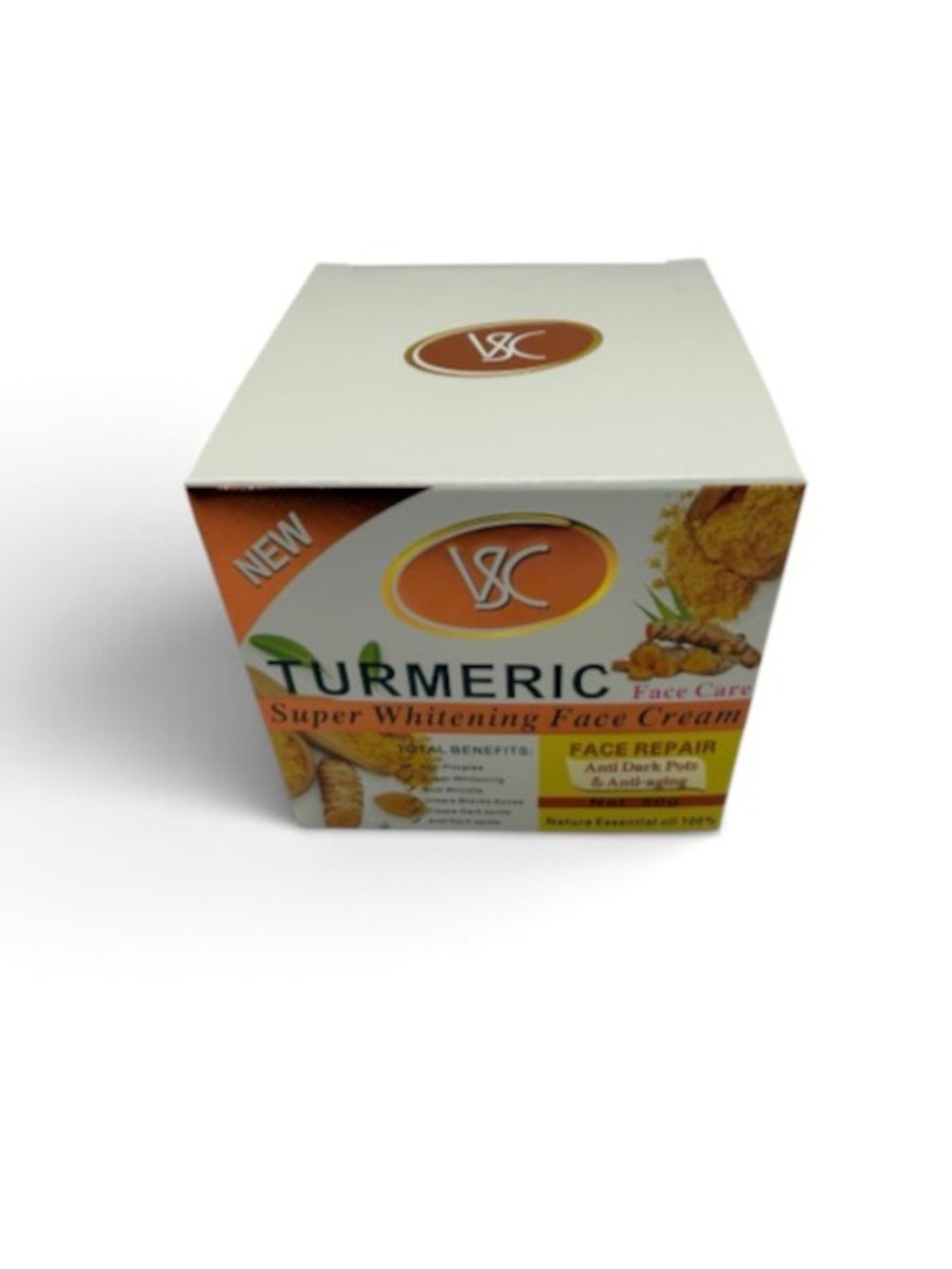 Turmeric Super Whitening Face Crème - Yellow